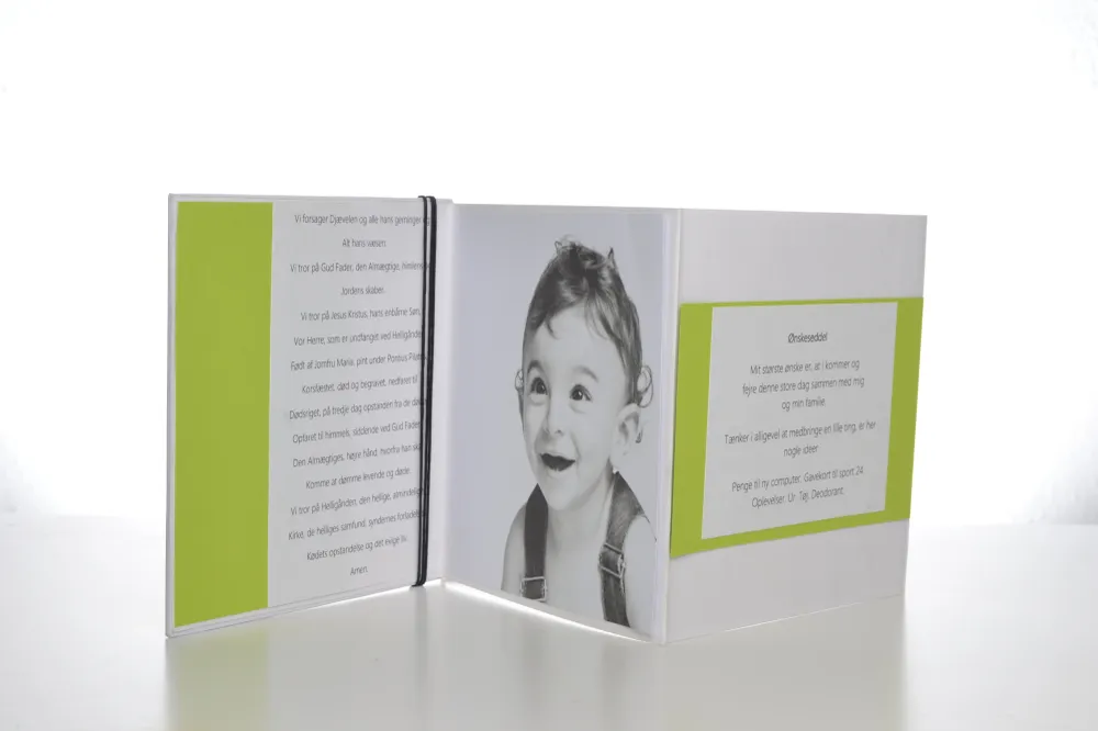 Multi-Purpose Invitation Balder diy, Lime