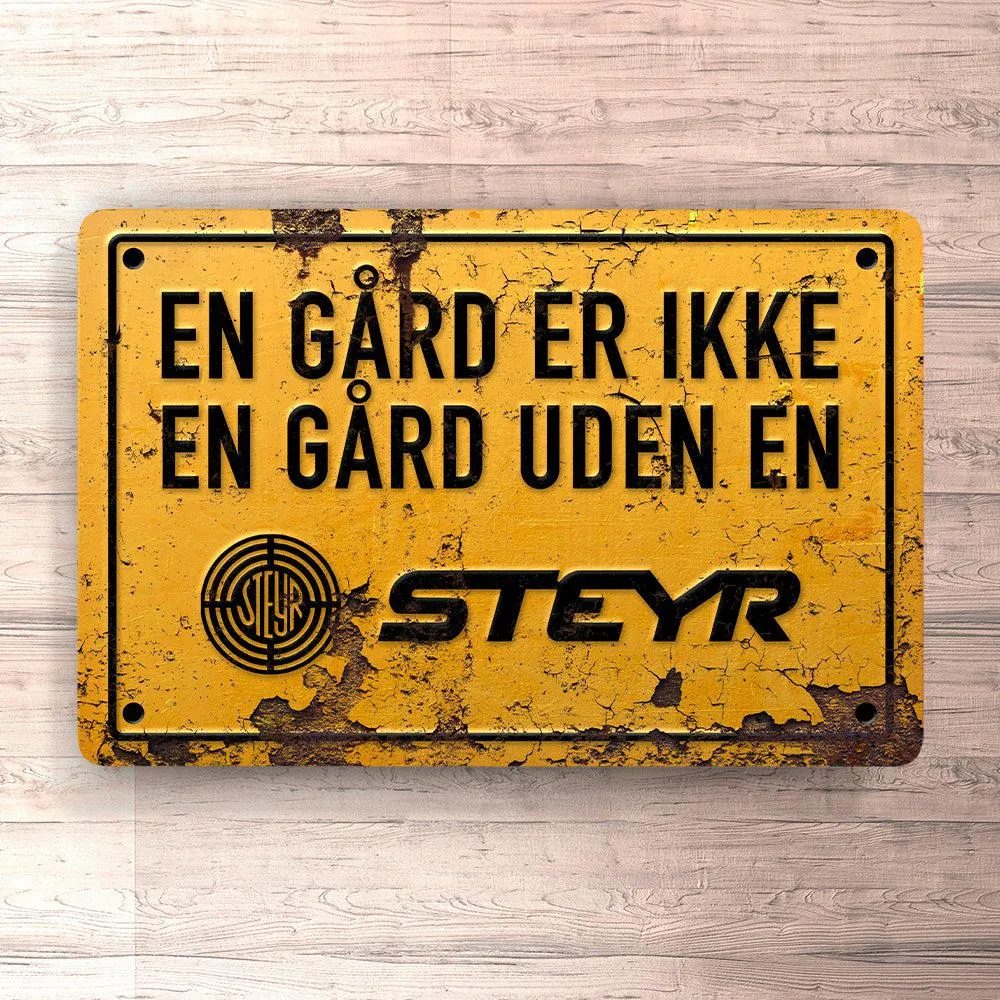 Multi-Purpose Steyr En Gård Er Ikke En Gård Uden En Steyr Skilte, Musemåtte, Dørmåtte