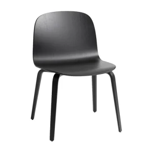 Muuto Visu Rummelig Black Wood Chair