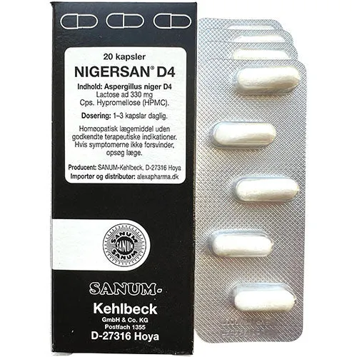 Nigersan kapsler D4