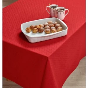 Nordisk tekstil Honey dug rød 140x320