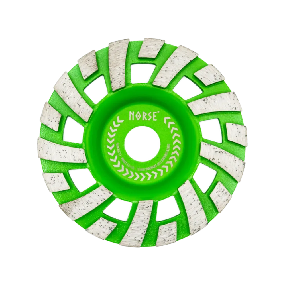 NORSE Slibeskive Exclusive Green Grinder 150mm