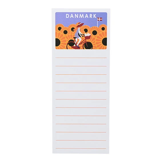 Notesblok med magnet