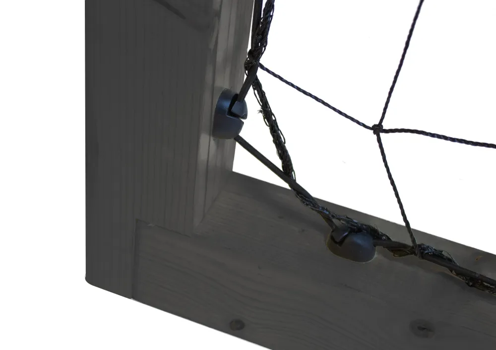 NYHED! 2 stk. My Hood Homegoal Plus 175 x 140 Ebony
