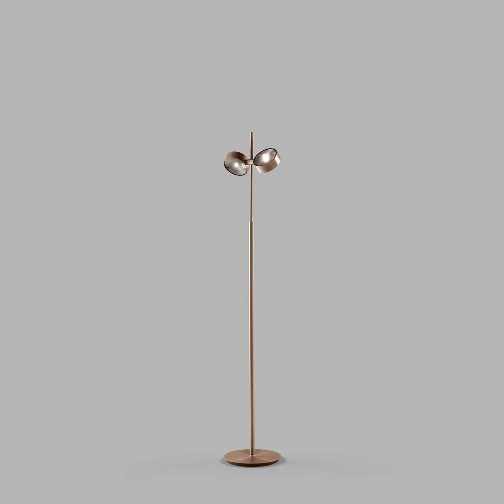 Orbit Floor Gulvlampe Rose Forgyldt