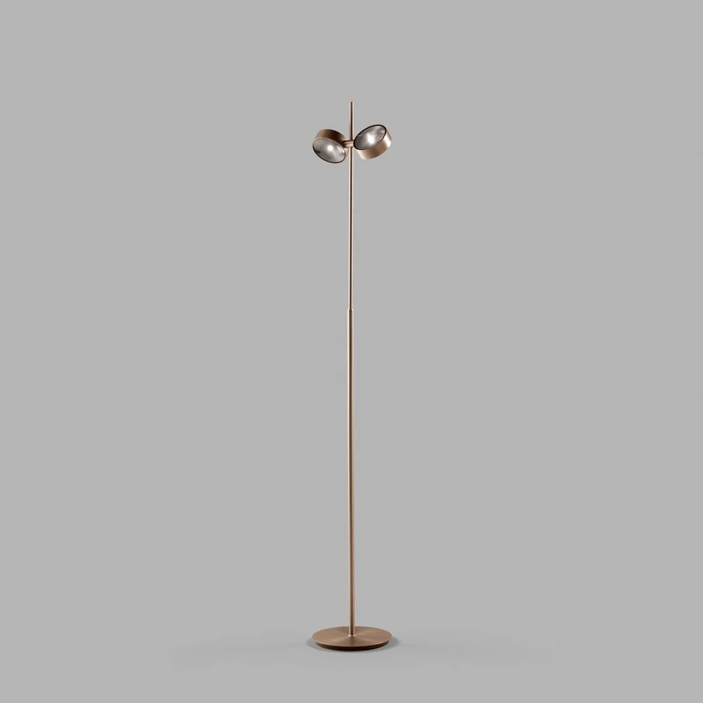 Orbit Floor Gulvlampe Rose Forgyldt