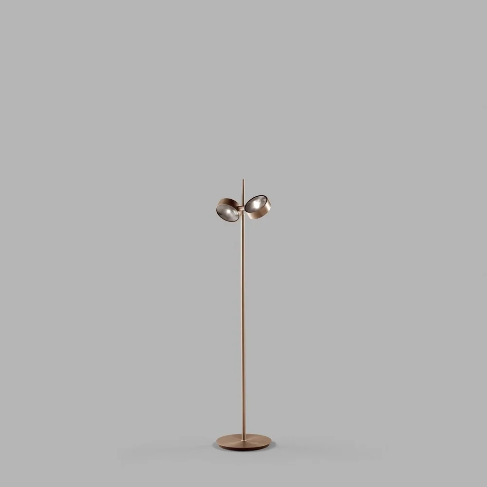 Orbit Floor Gulvlampe Rose Forgyldt