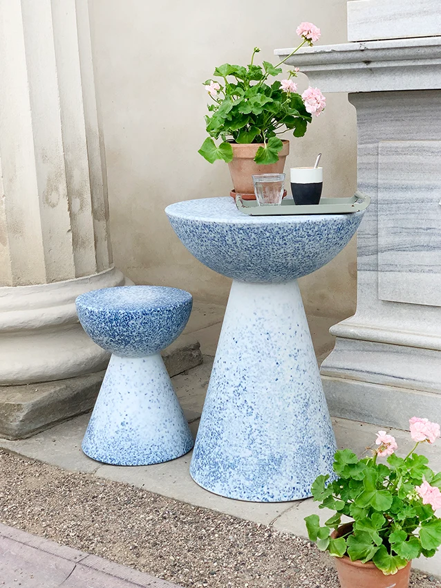 Pale Sapphire Moon Table Storage Case