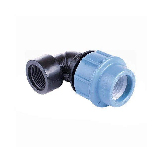 PE-bøjning Pipelife med indvendigt gevind 25 mm x 1"