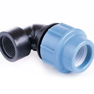 PE-bøjning Pipelife med indvendigt gevind 32 mm x 1"