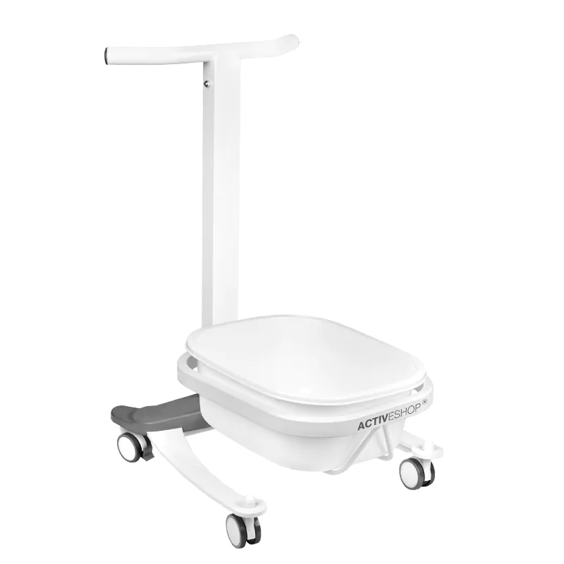 Pedicurebakke på hjul med løftefunktion