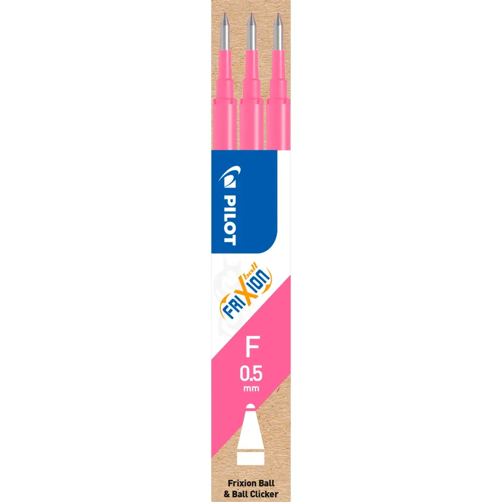 Pilot Frixion Clicker refill 0,5mm fuchsia