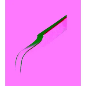 Pincet 120mm, krum Electricians