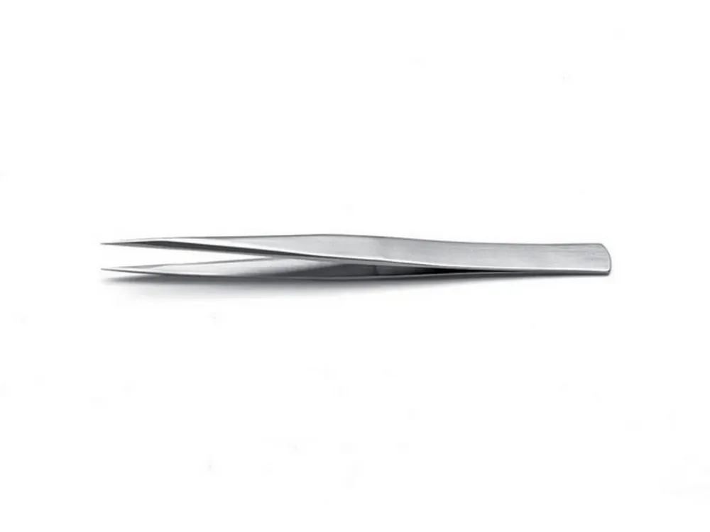 Pincet nikkeloverflade 130mm stærk spids