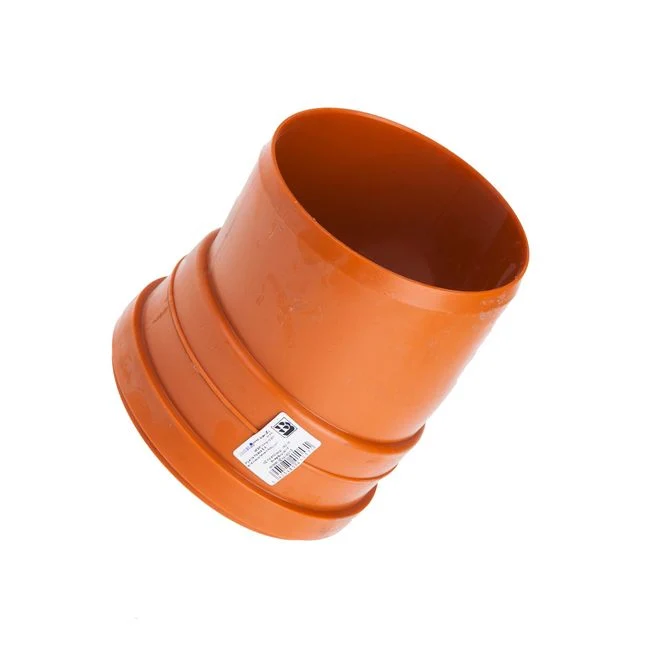 Pipelife afløbsbøjning 15° 160 mm apricot