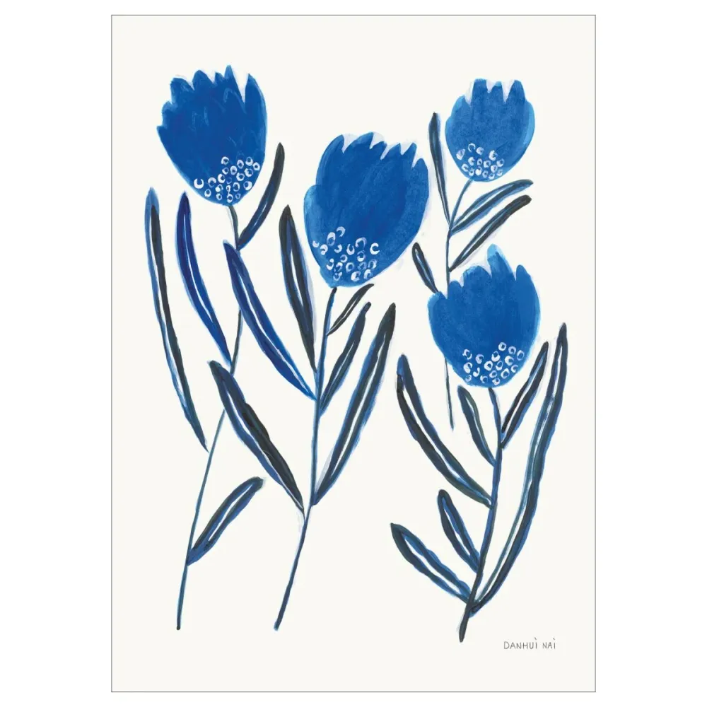 Plakat: Borrowed and Indigo II 30x40