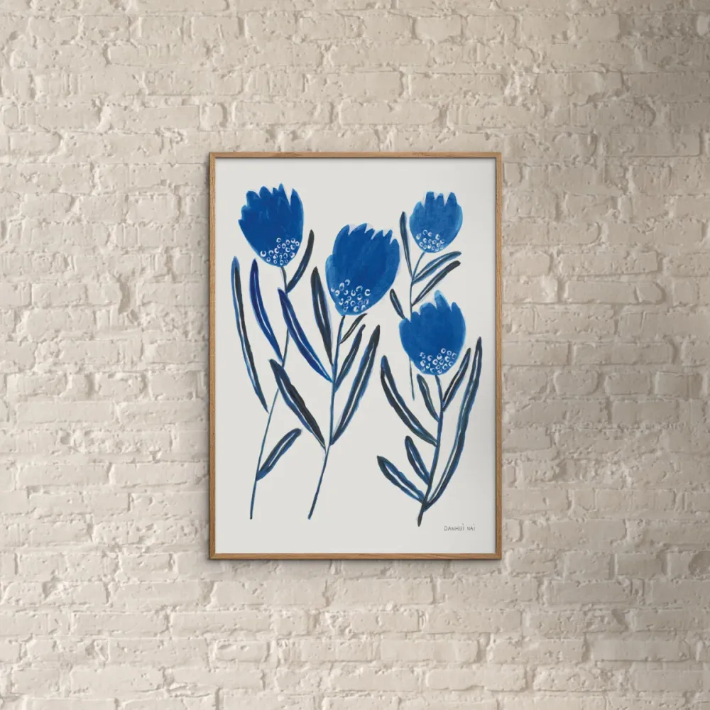 Plakat: Borrowed and Indigo II 30x40
