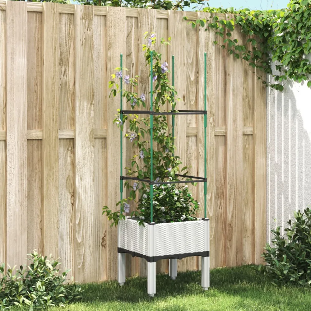 Plantekasse Med Espalier 40X40X142,5 Cm Pp 200