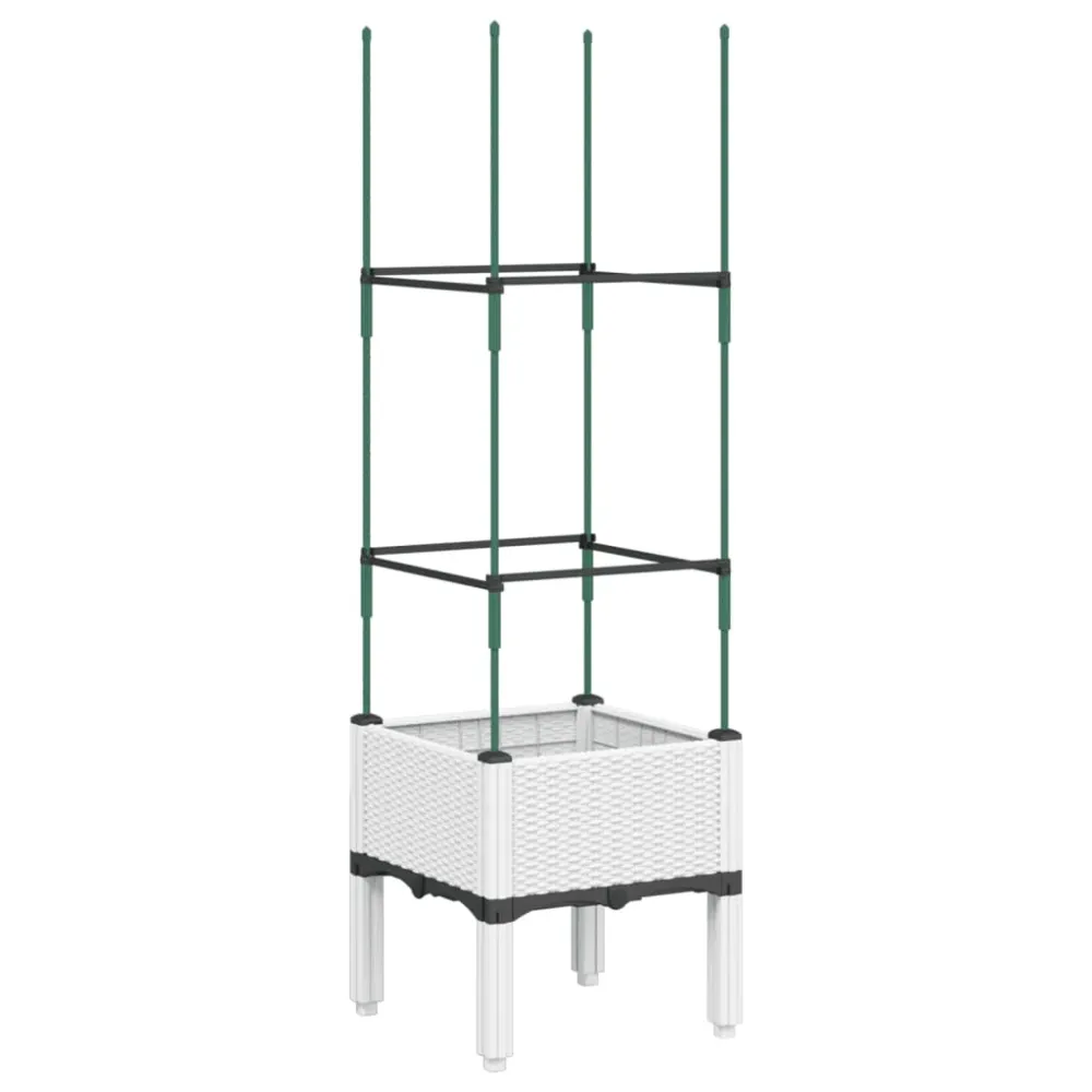 Plantekasse Med Espalier 40X40X142,5 Cm Pp 200