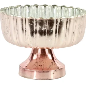 Pokal med riller 15x15x12 cm