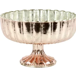 Pokal med riller 21x21x13 cm