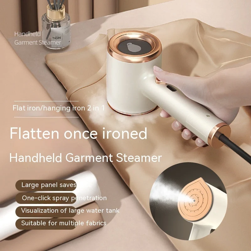Portable Garment Steamer | One-Click Wrinkle Removal System Green