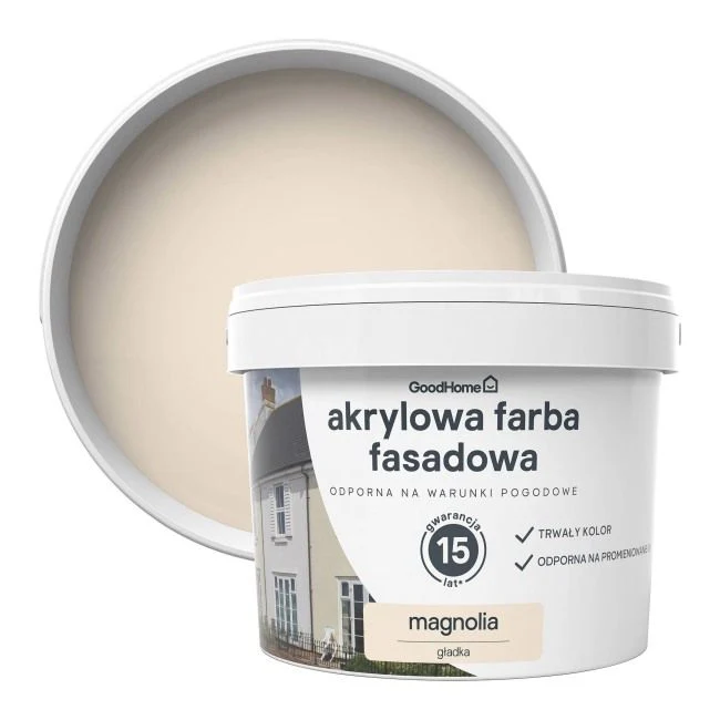 Precision GoodHome magnolia facadefarve 10 l