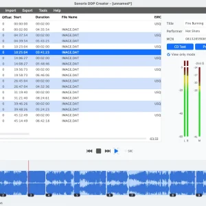 Precision Sonoris DDP Creator Pro