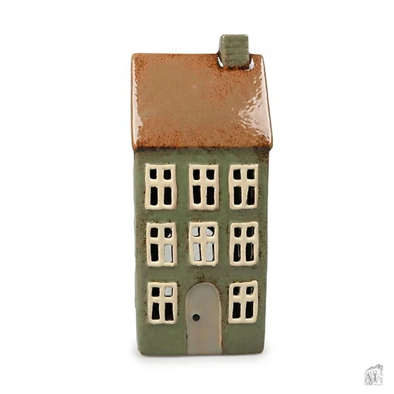 Premium Quality Grønt Hus til fyrfadslys