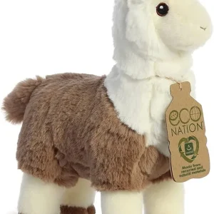 Professional Grade Aurora World Eco Nation Alpaka Bamse 24 cm