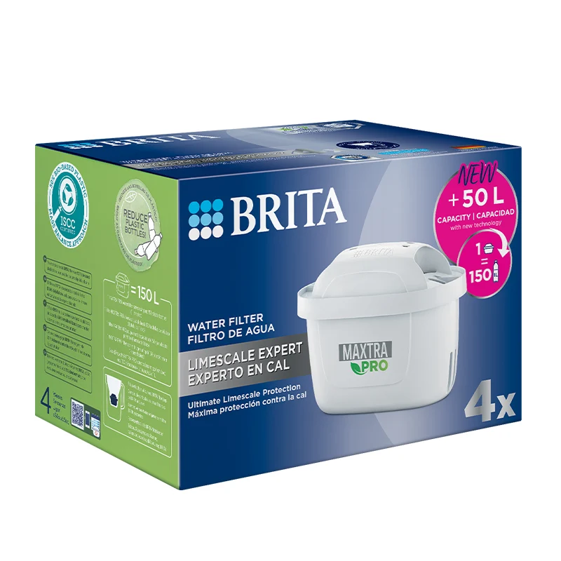 Professional Grade BRITA MAXTRA-PRO limescale expert filter 4 stk.