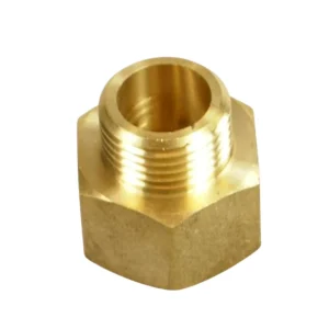 Professional Grade Messing spidsmuffe 1 x 3/4"
