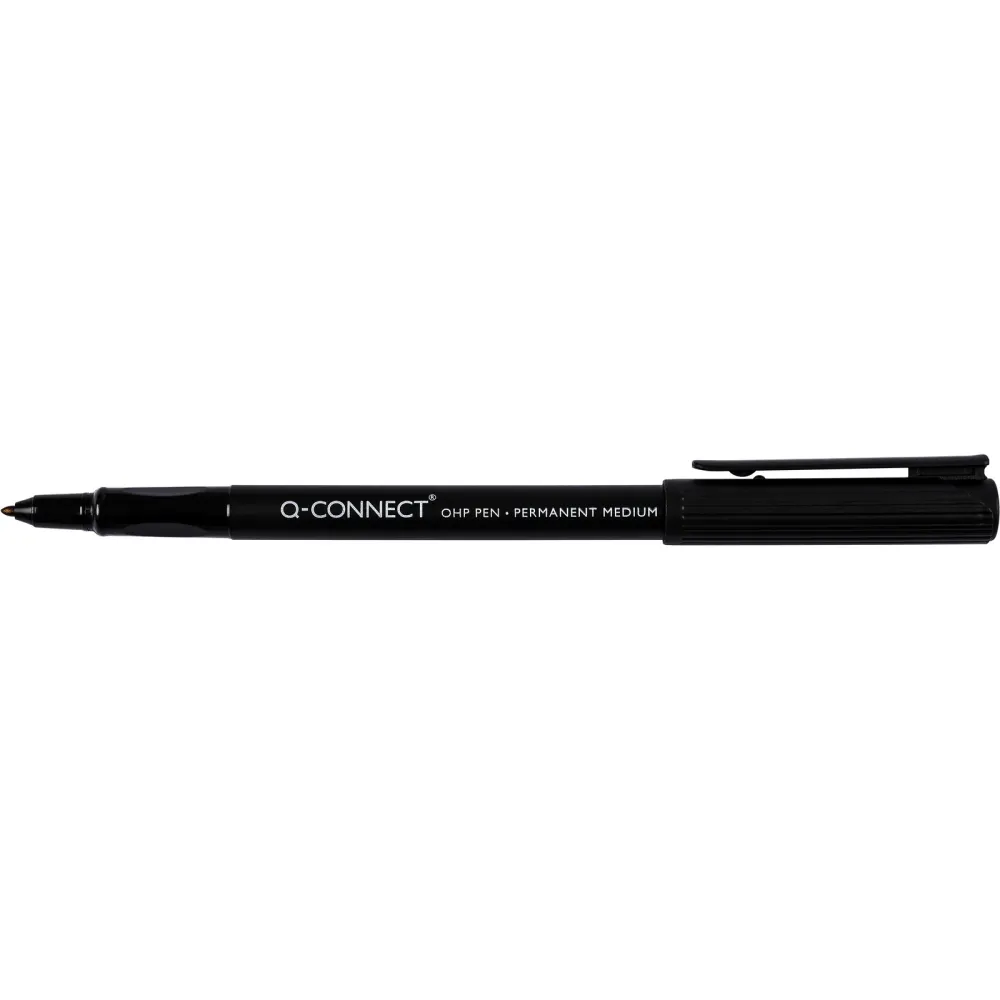 Q-connect overheadpen 0,8mm onyx