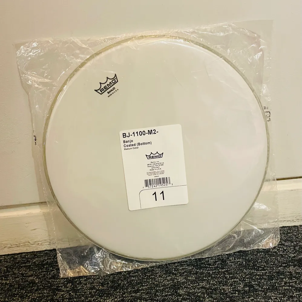 11" Remo Krystal (Banjo)