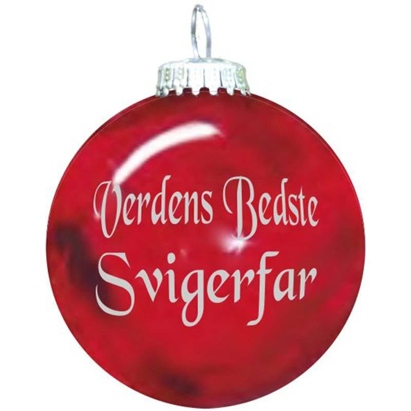 Rolsted Copenhagen julekugle: verdens top svigerfar