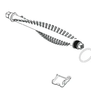 Roterende børstekit Quick-Release