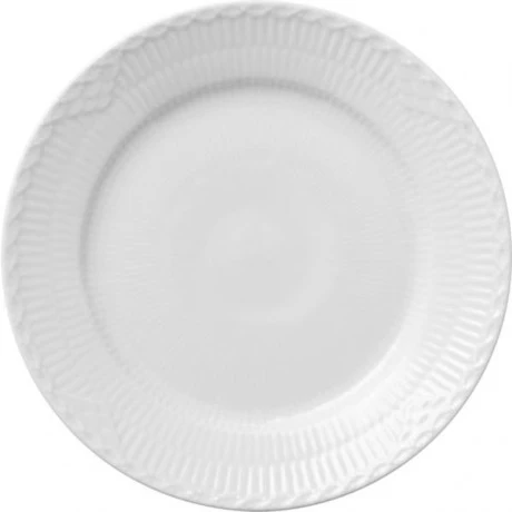 Royal Copenhagen Snow Halvblonde Tallerken, 19cm