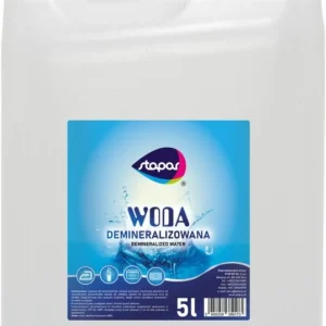 Safety Certified Demineraliseret vand Stapar 5 l