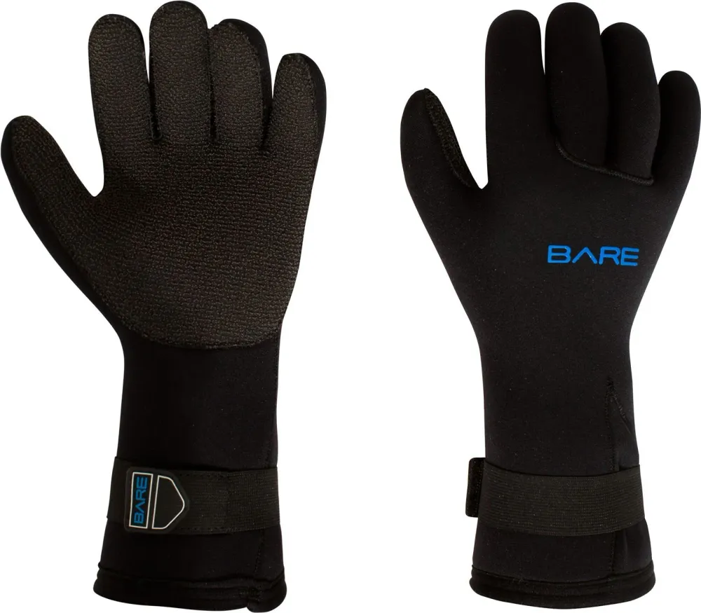 Safety Rated BARE Handsker 5 mm Lang skaft S