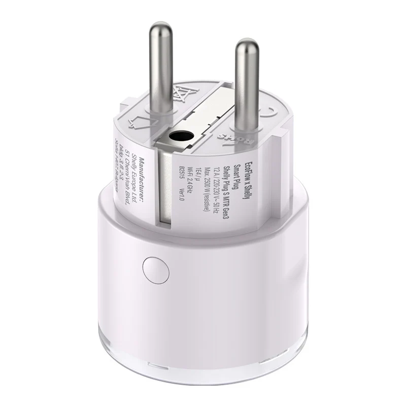 Safety Rated Intelligentne gniazdko EcoFlow x Shelly Wi-fi Plug (STREAM, PowerStream)