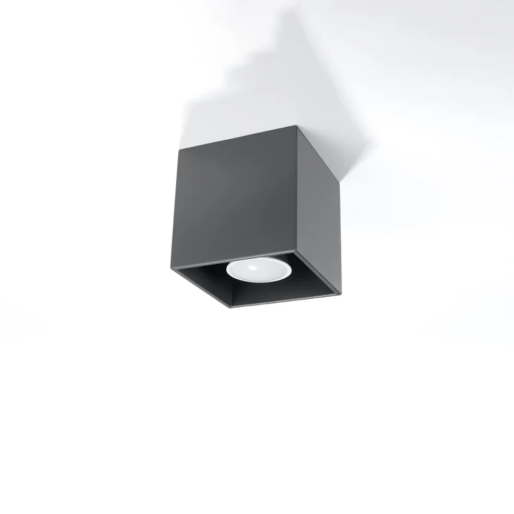 Safety Rated Loftlampe QUAD 1 antracit