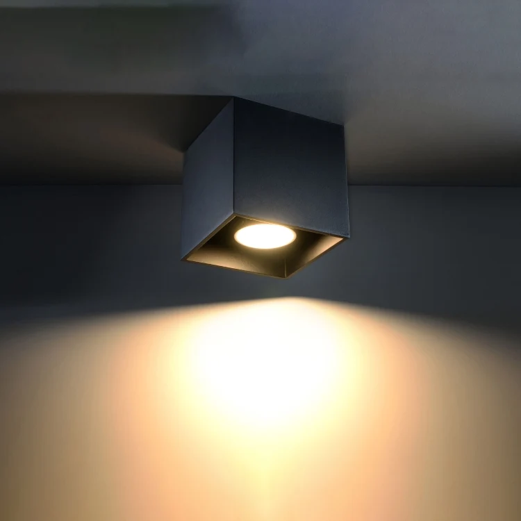 Safety Rated Loftslampe QUAD 1 midnight