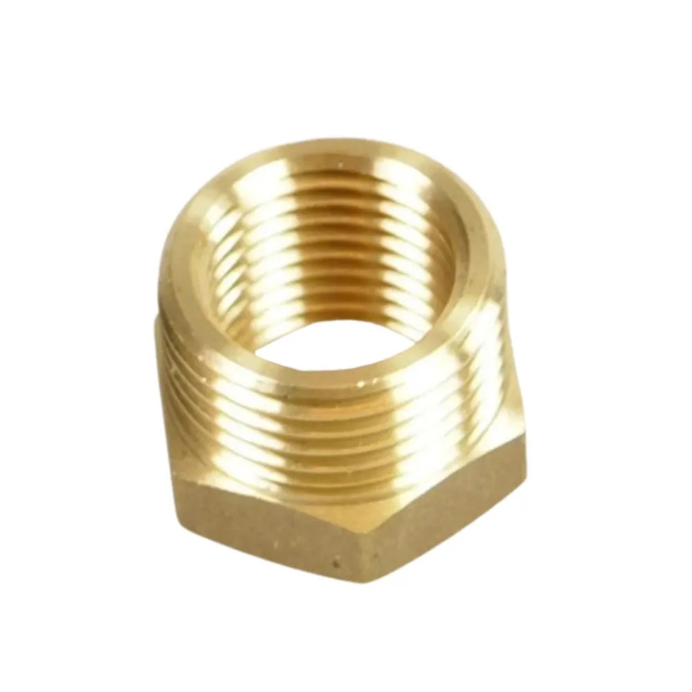 Safety Rated Messing nippelmuffe 3/4 x 1/2"