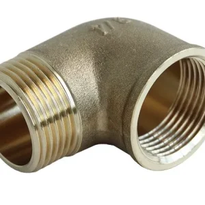 Safety Rated Nipledbend 3/4" i messing