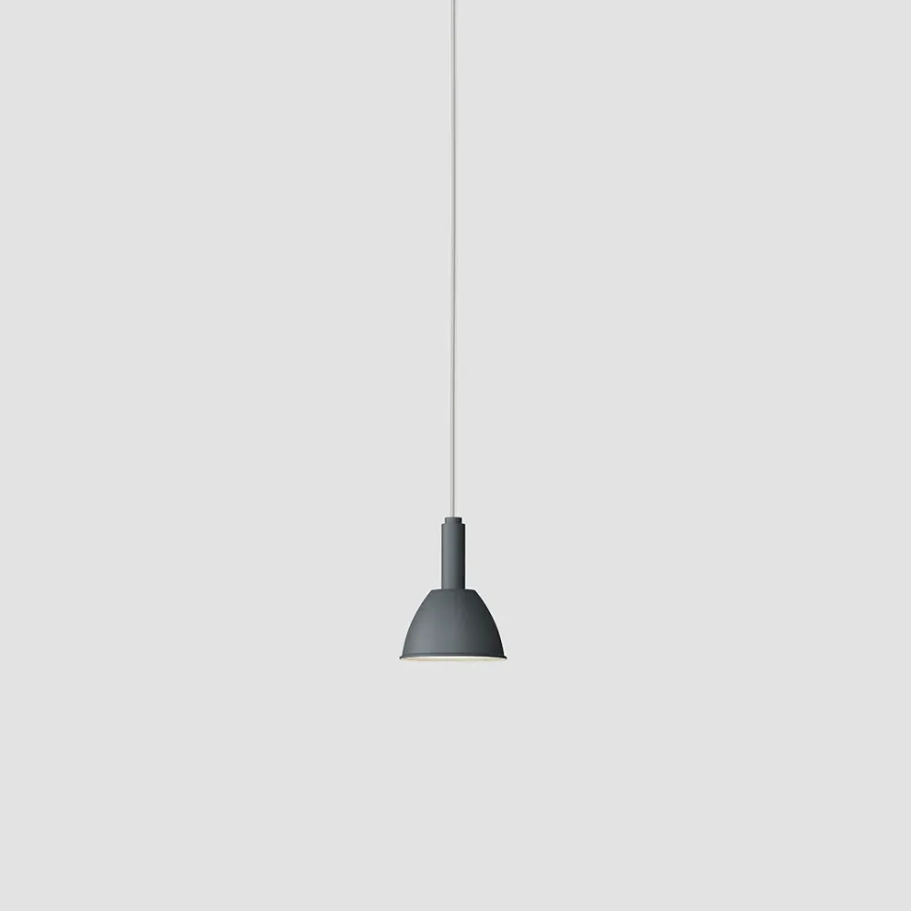Safety Rated Subkompakt Bauhaus 90 S pendel Lumini Graa