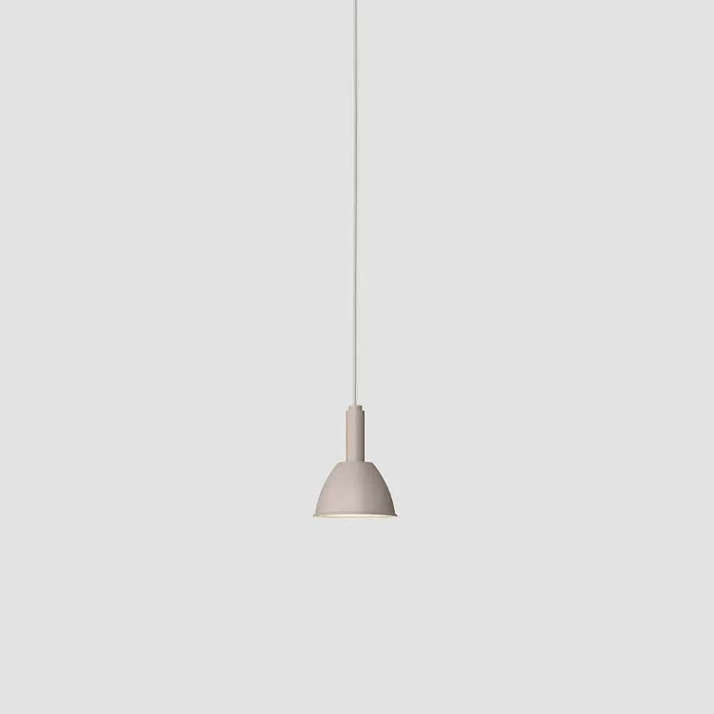 Safety Rated Subkompakt Bauhaus 90 S pendel Lumini Graa