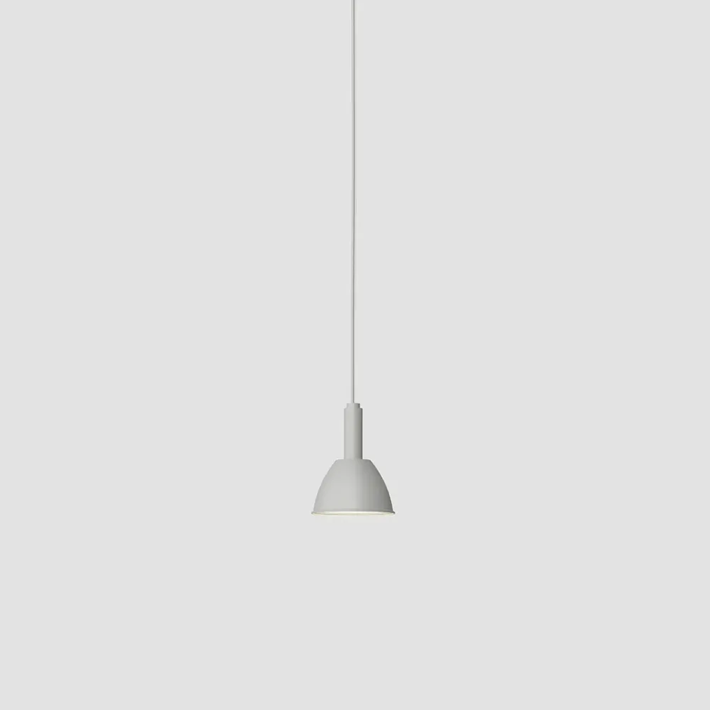 Safety Rated Subkompakt Bauhaus 90 S pendel Lumini Graa
