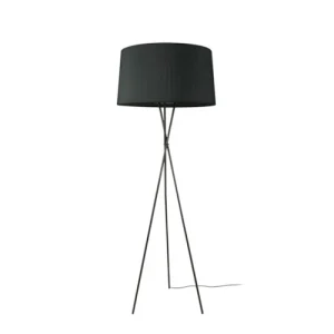 Santa & Cole Tripode G5 Gulvlampe - Ebony Home & Workshop
