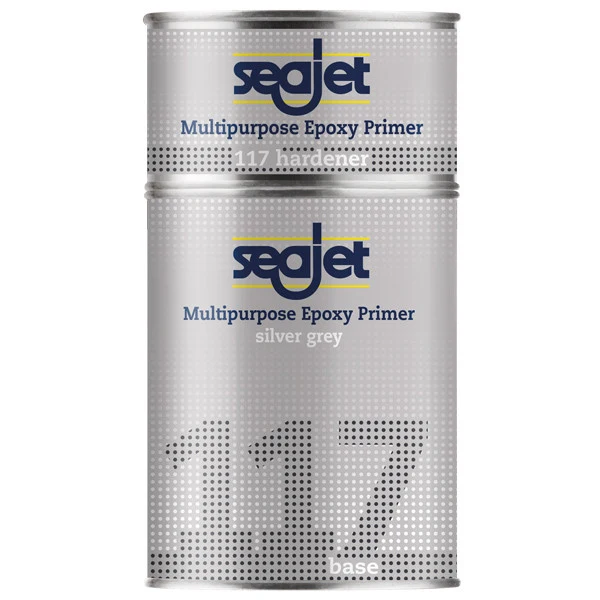 Seajet 117, Multipurpose Epoxy Primer 20L, Silvergrå