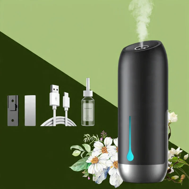 Self-operating Bathroom Aroma Diffuser Grey